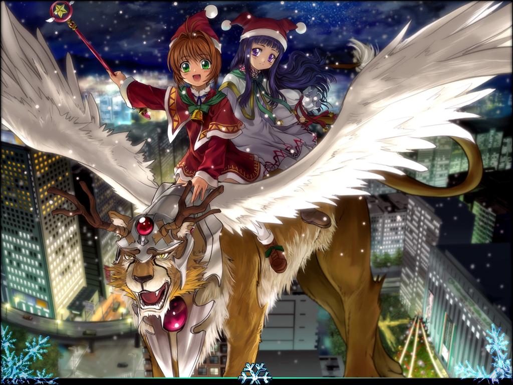 Konachan.com - 7869 card_captor_sakura christmas daidouji_tomoyo kerberos kero k.jpg